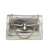 Bulgari  Forever handbag  in silver leather - 360 thumbnail
