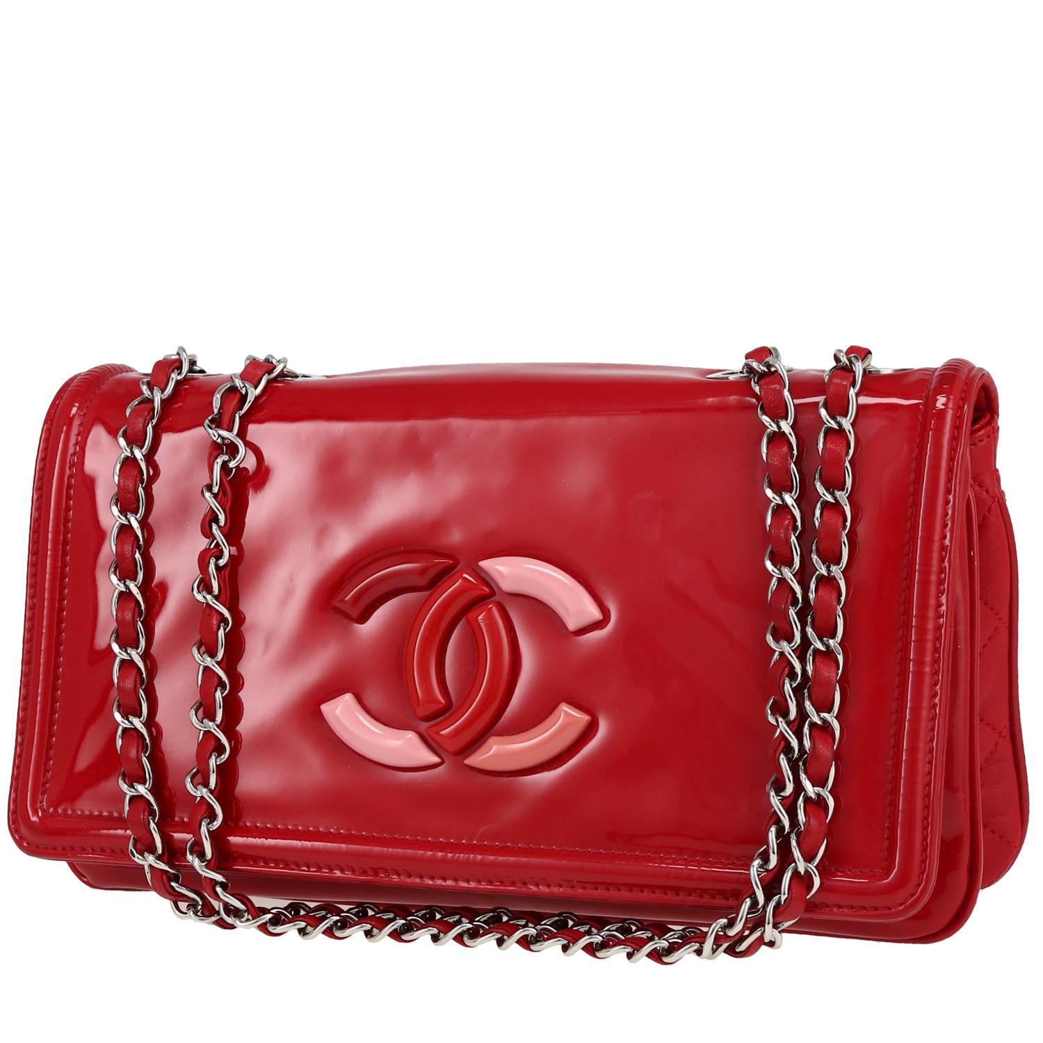 Chanel Vintage Red Sequin And Black Grosgrain Quilted Medium Single Flap  Gold Hardware, 1989-1991 Available For Immediate Sale At Sotheby's