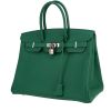 Bolso de mano Hermès  Birkin 35 cm en cuero epsom verde - 00pp thumbnail
