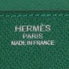Borsa Hermès  Birkin 35 cm in pelle Epsom verde - Detail D2 thumbnail