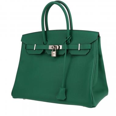 Hermes Birkin 35 in Anis Green Togo Leather in 2023