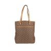Dior   shopping bag  in beige and brown logo canvas  and natural leather - 360 thumbnail