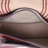 Sac bandoulière Chloé  Hudson en cuir bordeaux - Detail D3 thumbnail