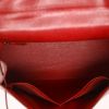 Hermès  Kelly 28 cm handbag  in red Vif box leather - Detail D3 thumbnail