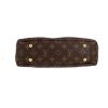 Borsa Louis Vuitton  Pallas BB in tela monogram marrone e pelle rossa - Detail D1 thumbnail