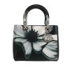 Dior  Lady Dior handbag  in black leather - 360 thumbnail