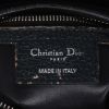 Dior  Lady Dior handbag  in black leather - Detail D2 thumbnail