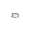 Bulgari B.Zero1 medium model ring in white gold - 360 thumbnail