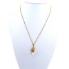 Mikimoto  pendant in yellow gold and cultured pearls - 360 thumbnail