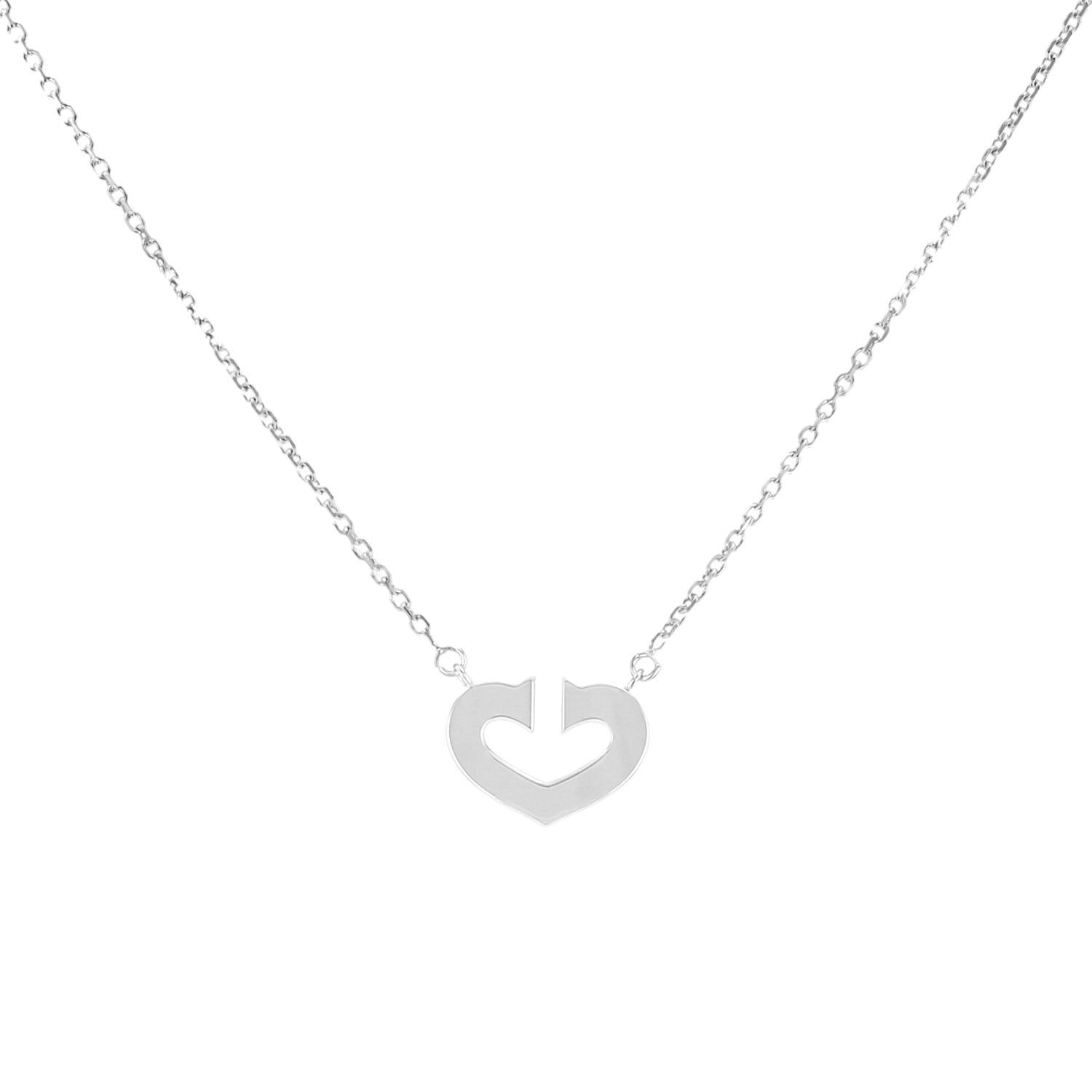 Cartier C de Cartier necklace in white gold