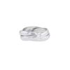 Cartier Trinity medium model ring in white gold - 00pp thumbnail