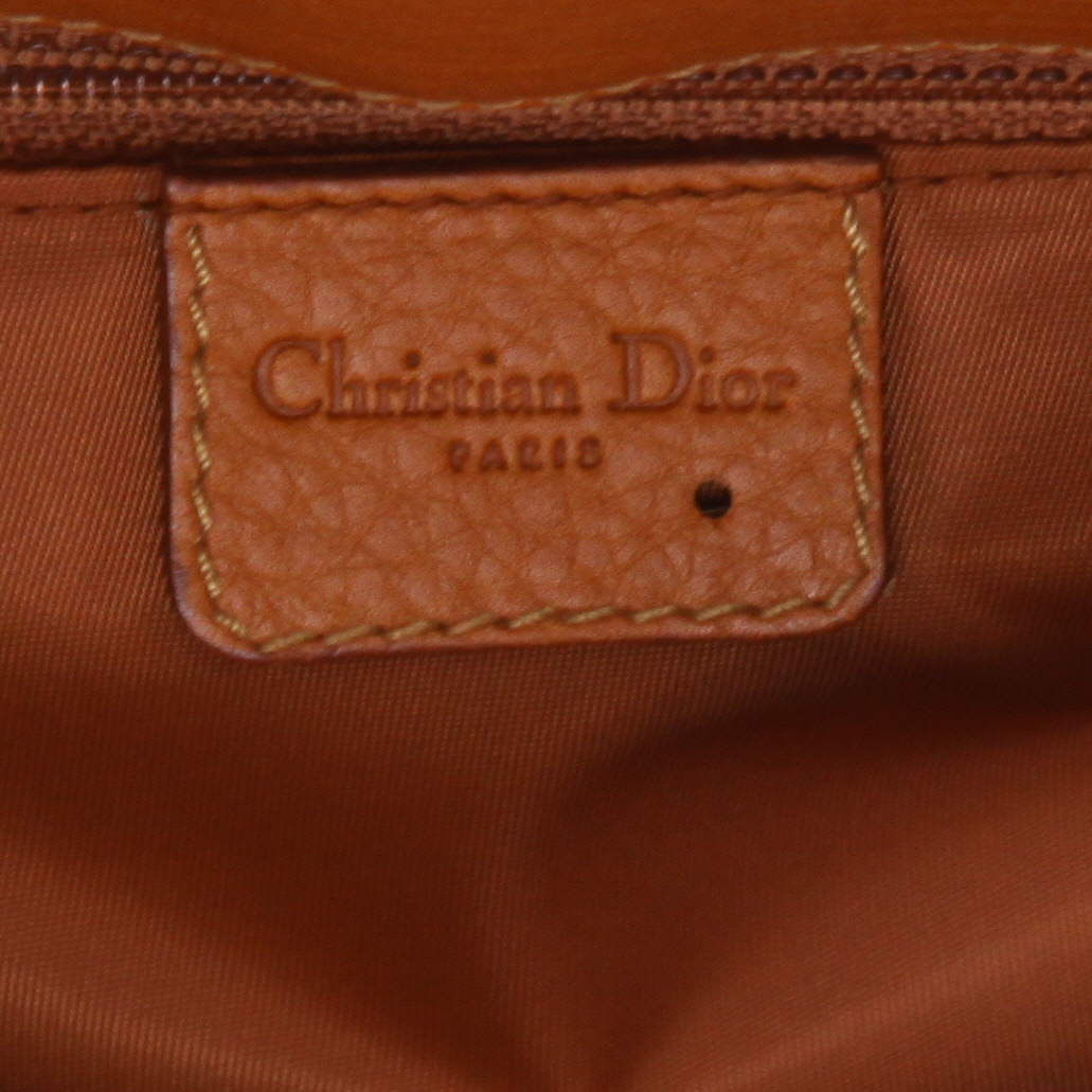 Sac à main Dior  Jeans Pocket en cuir gold - Detail D2