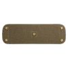 Dior  Street Chic handbag  in khaki canvas  and brown leather - Detail D1 thumbnail