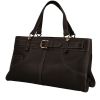 Dior  Jeans Pocket handbag  in brown leather - 00pp thumbnail