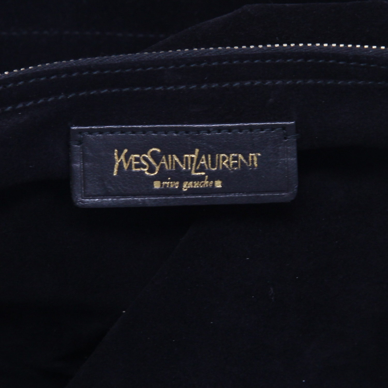 Borsa Saint Laurent  Muse in PVC nero - Detail D2