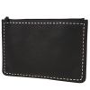 Fendi   pouch  in black grained leather - 00pp thumbnail