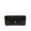 Chanel  Choco bar handbag  in black patent quilted leather - 360 thumbnail