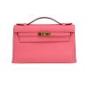 Hermès  Kelly - Clutch pouch  in azalea pink Swift leather - 360 thumbnail
