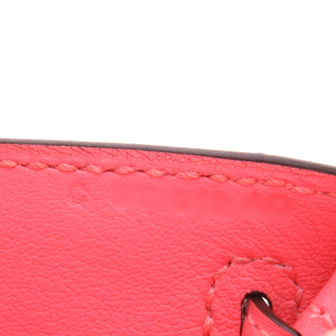 Pochette Hermès  Kelly - Clutch in pelle Swift rosa azalea - Detail D4