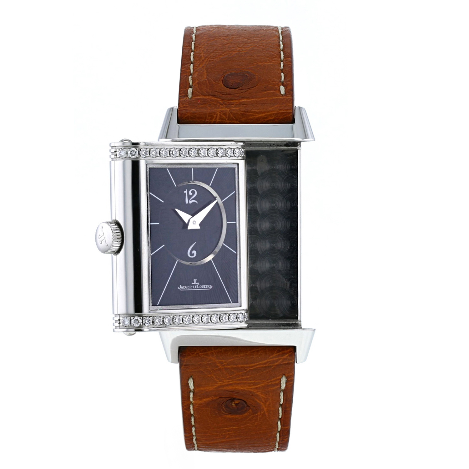 Jaeger-LeCoultre Reverso-Duetto  in stainless steel Circa 2000 - Detail D2