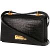 Hermès  Vintage handbag  in black crocodile - 00pp thumbnail