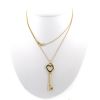 Tiffany & Co Clé Coeur long necklace in yellow gold - 360 thumbnail