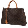 Louis Vuitton  Montaigne handbag  in brown monogram canvas  and natural leather - 00pp thumbnail