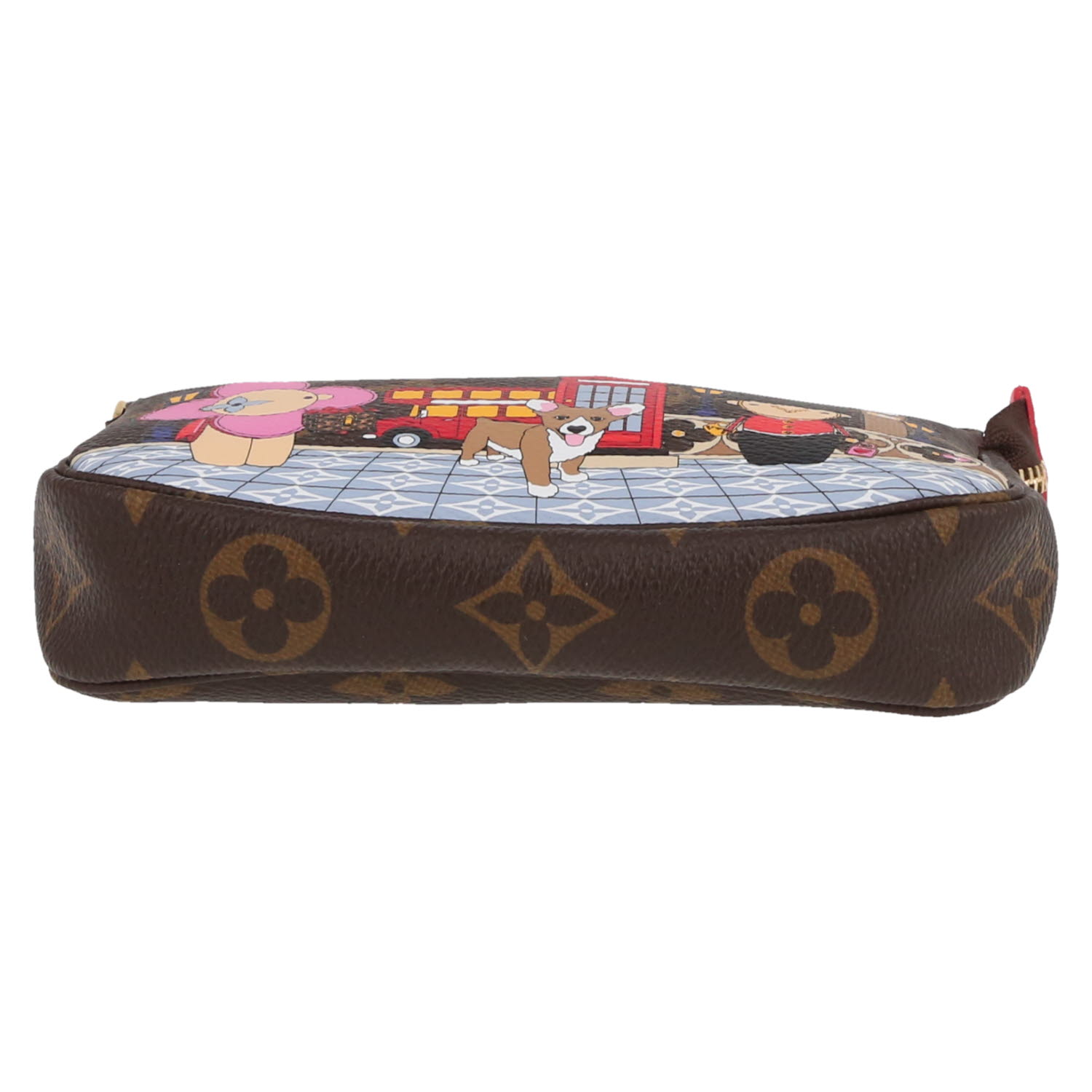 Bolsito de mano Louis Vuitton  Vivienne en lona Monogram - Detail D1