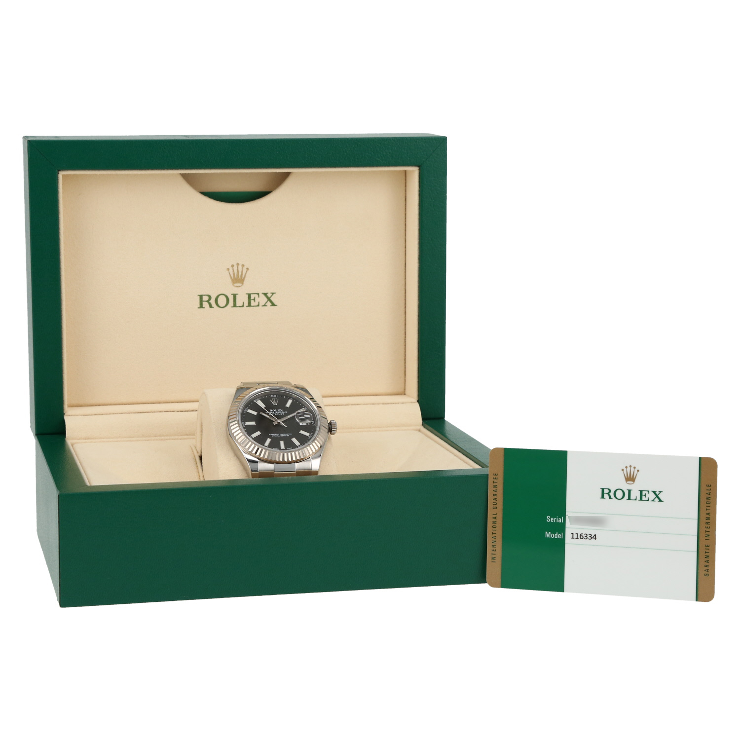 Rolex Datejust II  in gold and stainless steel Ref: Rolex - 116334  Circa 2016