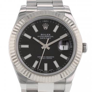 Rolex Datejust II Watch 404317 Collector Square