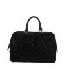 Louis Vuitton  Speedy Editions Limitées handbag  in black paillette  and black leather - 360 thumbnail