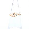 Flexible Dinh Van Double Coeurs R7 ring in pink gold - 360 thumbnail
