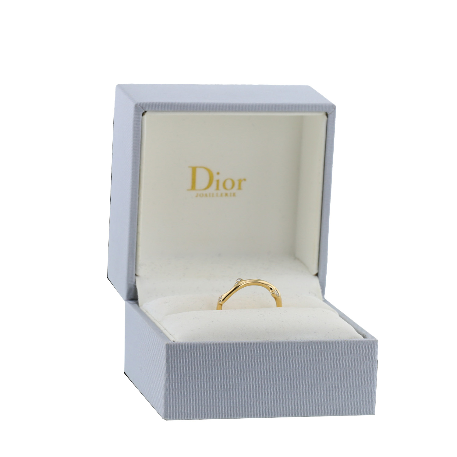 Dior Bois de Rose ring in yellow gold and diamonds - Detail D2