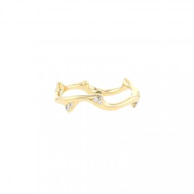 Dior Bois de Rose ring in yellow gold and diamonds