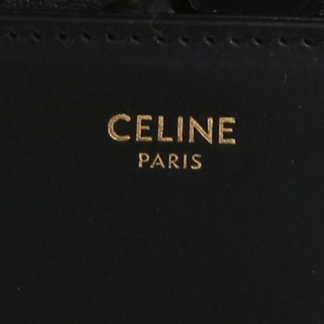 Borsa Celine  Triomphe in pelle nera - Detail D2