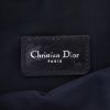 Dior  Saddle handbag  in blue denim canvas  and black leather - Detail D2 thumbnail