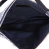 Dior  Saddle handbag  in blue denim canvas  and black leather - Detail D3 thumbnail