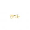 Bague Dior Dioramour Oui en or jaune et diamant - 360 thumbnail