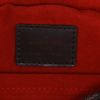 Louis Vuitton  Ipanema handbag  in ebene damier canvas  and brown leather - Detail D2 thumbnail