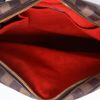 Louis Vuitton  Ipanema handbag  in ebene damier canvas  and brown leather - Detail D3 thumbnail