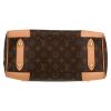 Bolso de mano Louis Vuitton  Retiro en lona Monogram marrón y cuero natural - Detail D1 thumbnail