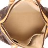 Bolso de mano Louis Vuitton  Retiro en lona Monogram marrón y cuero natural - Detail D3 thumbnail