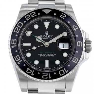 Montre Rolex GMT-Master II en acier Réf : Rolex - 116710 Vers 2012
