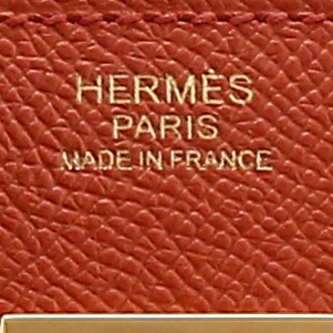 Sac à main Hermès  Birkin 30 cm en cuir epsom orange - Detail D2