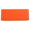 Hermès  Kelly 25 cm handbag  in orange epsom leather - Detail D1 thumbnail