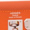 Hermès  Kelly 25 cm handbag  in orange epsom leather - Detail D2 thumbnail