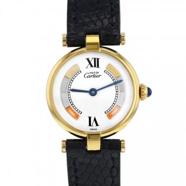 Must de 2024 cartier vermeil watch