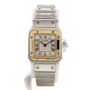 Cartier Santos Galbée  in gold and stainless steel Ref: Cartier - 1567  Circa 2000 - 360 thumbnail