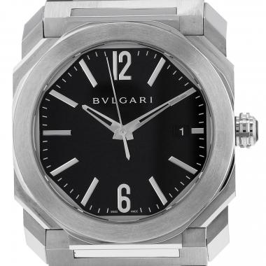 Montre Bulgari Octo en acier Ref: Bulgari - BG038S  Vers 2014