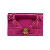 Bolso bandolera Dior  Diorama en charol rosa - 360 thumbnail